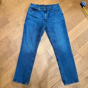 Men’s Lee Blue Jeans 32x32 Regular Fit Straight Leg